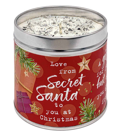 Secret Santa Candle