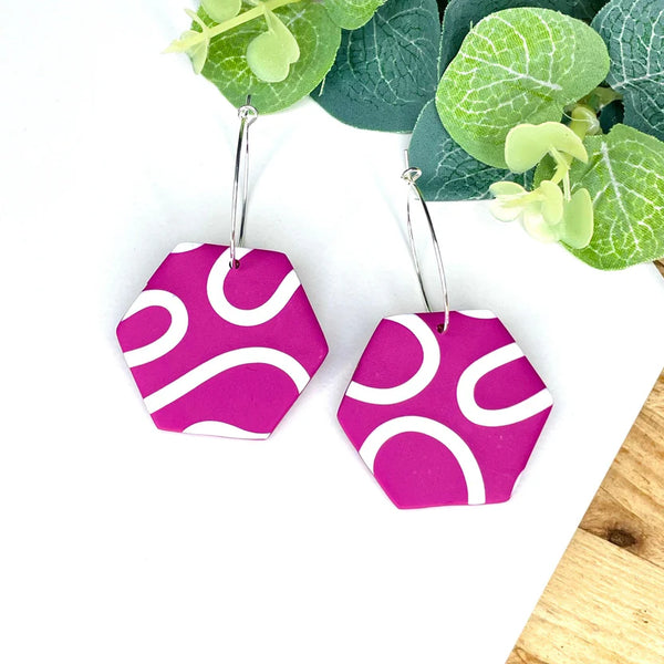 Handmade Polymer Clay Earrings by Kay Jay Clay - Gift Shop East Kilbride