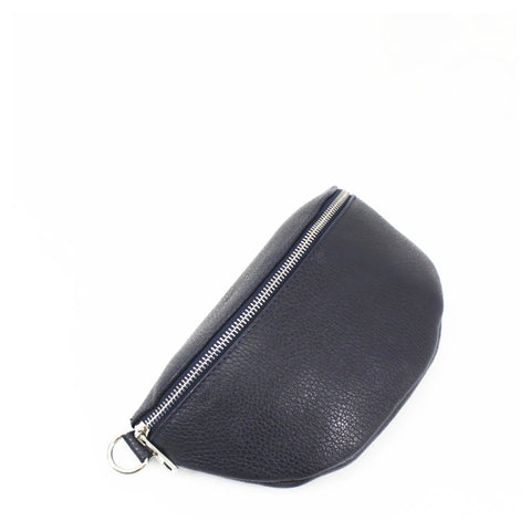 Luna Leather Sling Bag – Navy Handbags Pretty Little Things 