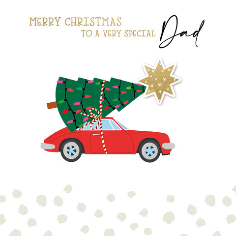 Merry Christmas Special Dad Card