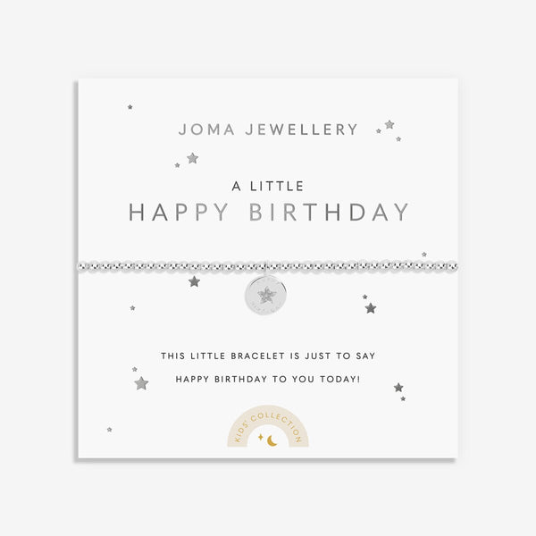 Childrens Happy Birthday Bracelet Joma Jewellery