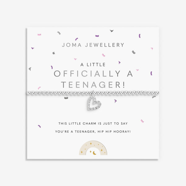 Children’s Officially A Teenager Bracelet Joma Jewellery East Kilbride