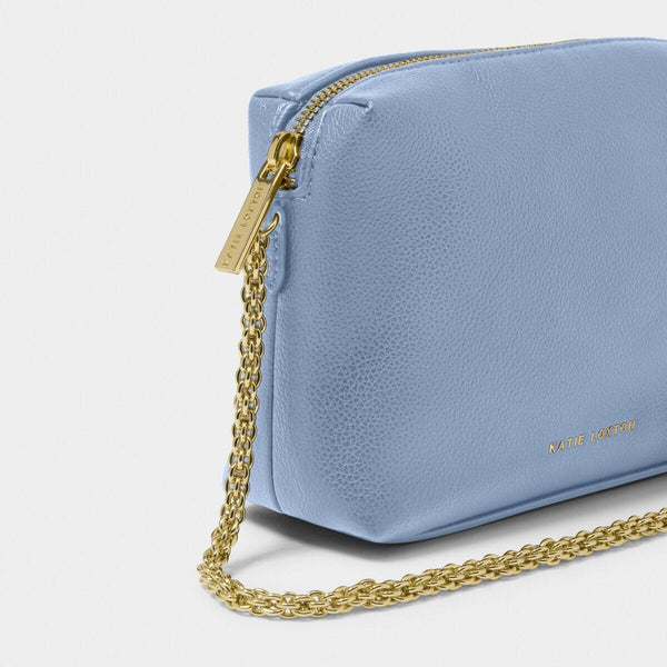 Blue crossbody bag