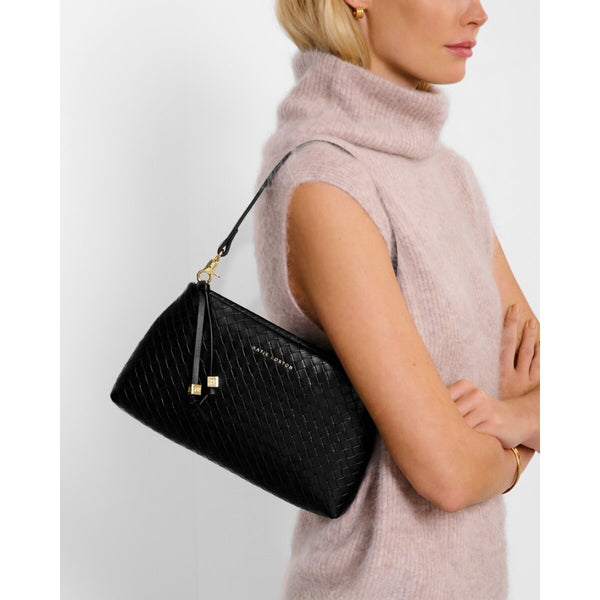 Nova Woven Texture Clutch Bag Katie Loxton East Kilbride