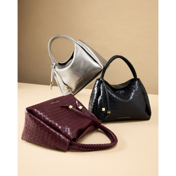 Katie Loxton Nova Woven Texture Top Handle Bag
