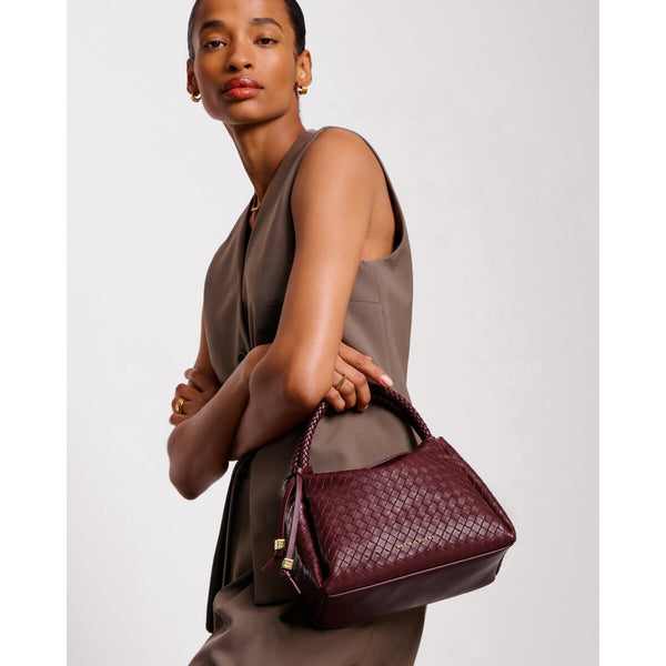 Katie Loxton Nova Woven Texture Top Handle Bag