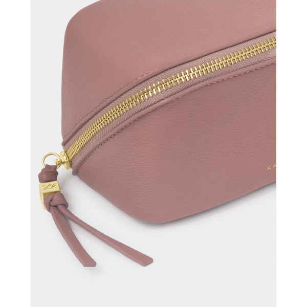 Katie Loxton Fold-Out Mirror Makeup Bag Deep Rose East Kilbride