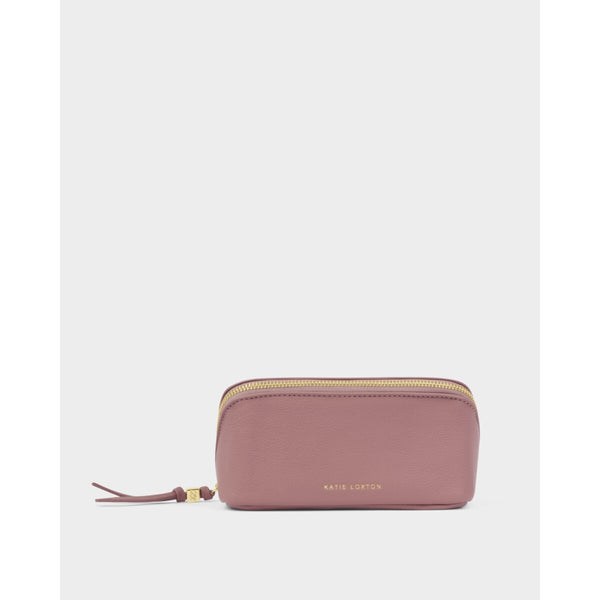 Katie Loxton Fold-Out Mirror Makeup Bag Deep Rose East Kilbride