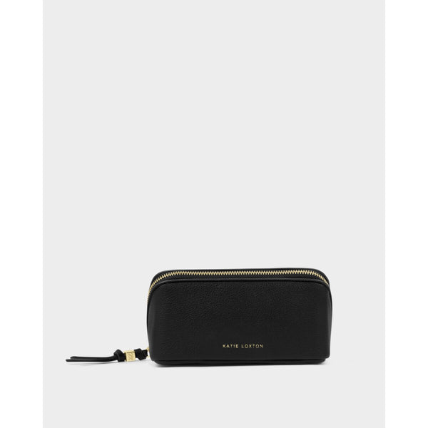 Katie Loxton Fold-Out Mirror Makeup Bag Black East Kilbride