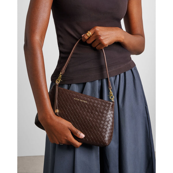 Nova Woven Texture Clutch Bag Katie Loxton East Kilbride