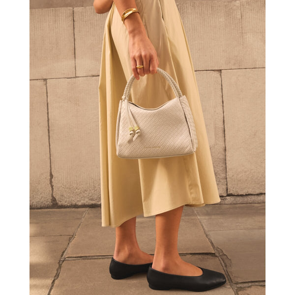 Nova Woven Texture Top Handle Bag Katie Loxton East Kilbride