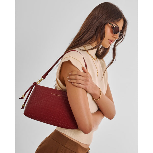 Nova Woven Texture Clutch Bag Katie Loxton East Kilbride