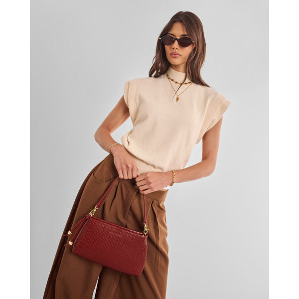 Nova Woven Texture Clutch Bag Katie Loxton East Kilbride