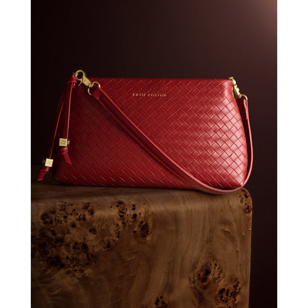 Nova Woven Texture Clutch Bag Katie Loxton East Kilbride