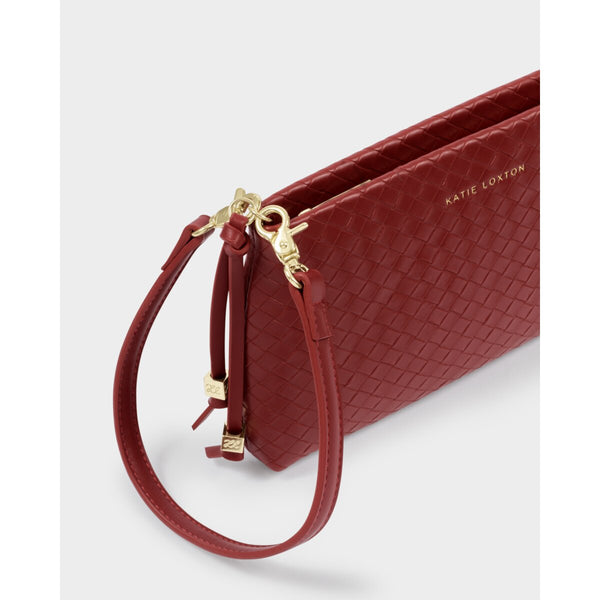 Nova Woven Texture Clutch Bag Katie Loxton East Kilbride