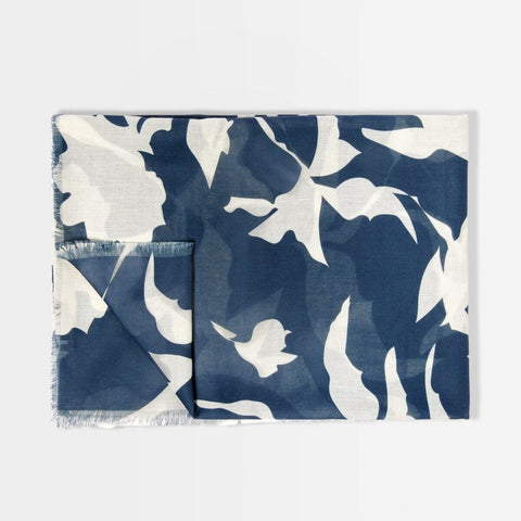 Katie Loxton Abstract Floral Scarf – Navy Katie Loxton Scarves Katie Loxton 