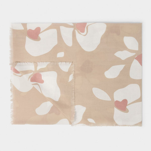 Floral Pattern Scarf