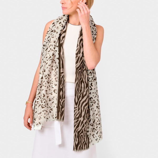 Animal Print Scarf