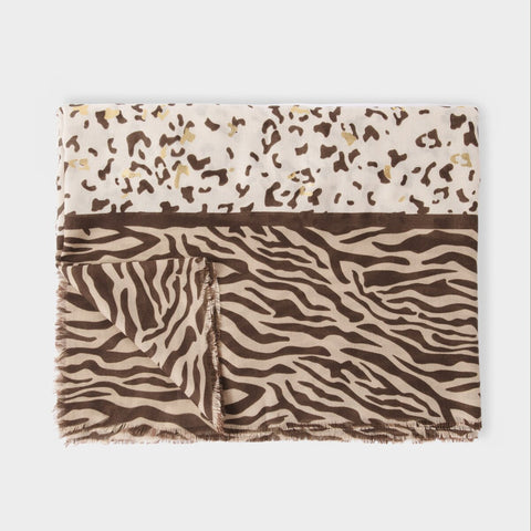 Animal Print Scarf