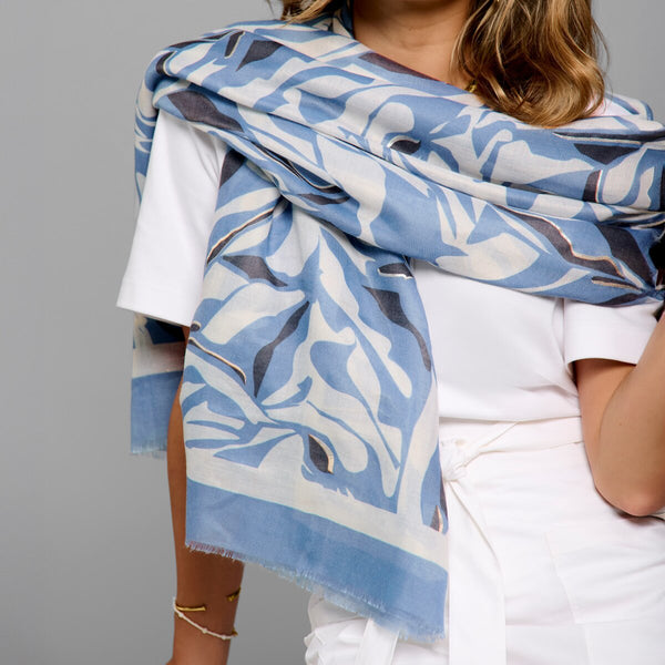 Cornflower Blue Scarf