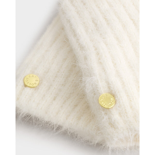 Katie Loxton white soft gloves in gift box