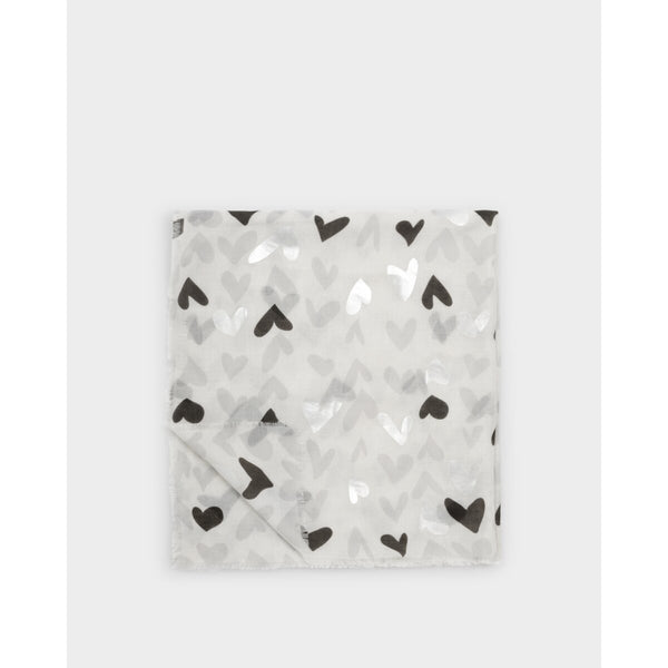 Katie Loxton Abstract Heart Foil Scarf