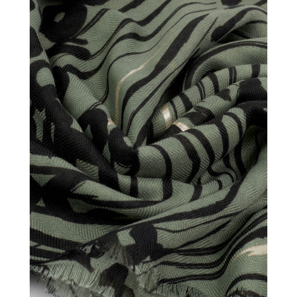 Katie Loxton Abstract Animal Foil Scarf