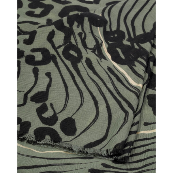 Katie Loxton Abstract Animal Foil Scarf