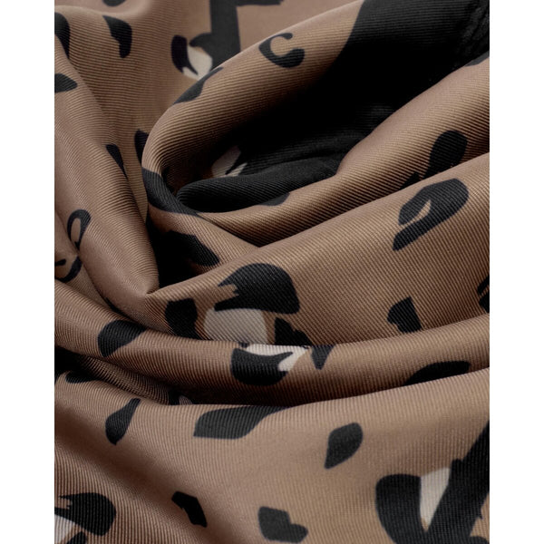 Katie Loxton Leopard Satin Multiway Scarf East Kilbride