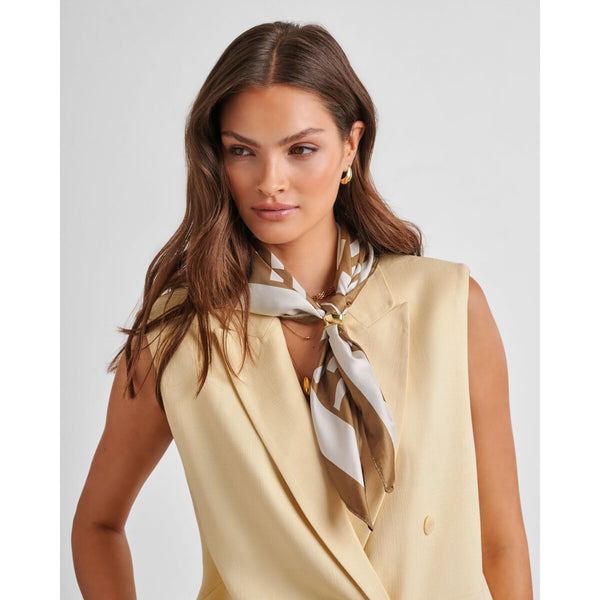 Katie Loxton Checkered Satin Multiway Scarf East Kilbride