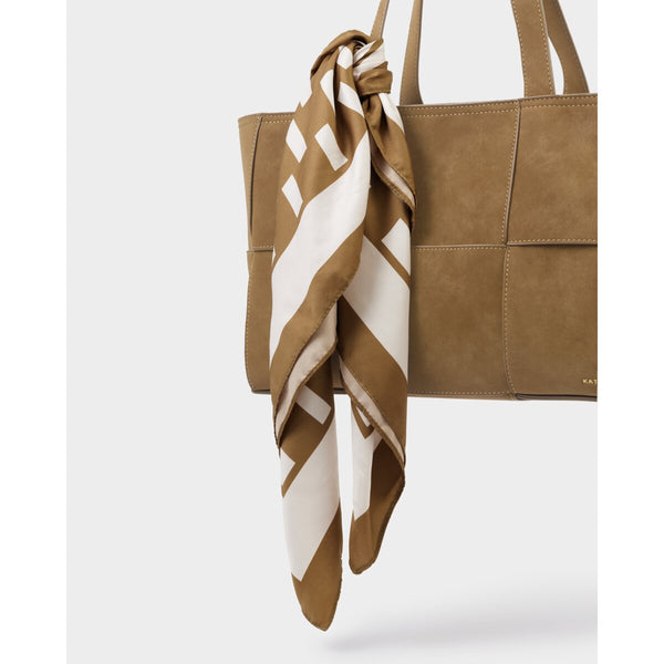 Katie Loxton Checkered Satin Multiway Scarf East Kilbride