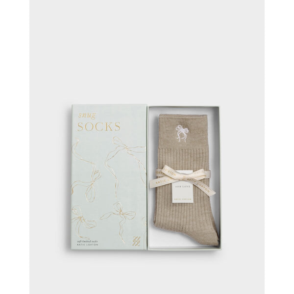Katie Loxton socks in a gift box