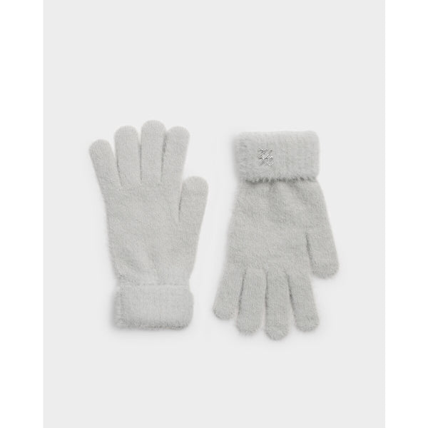 Katie Loxton grey knit gloves in a gift box East Kilbride 