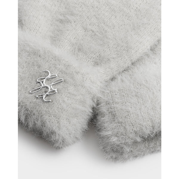 Katie Loxton grey knit gloves in a gift box East Kilbride 