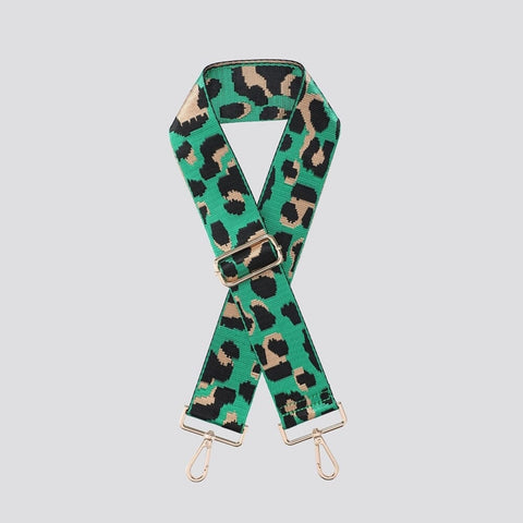 Bag Strap - Leopard Green Handbag Straps Pretty Little Things 