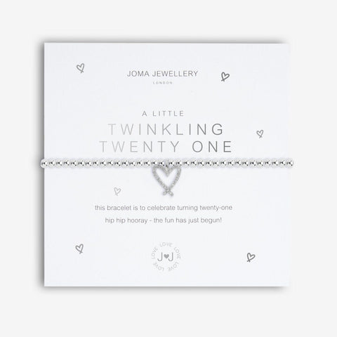 A Little 'Twinkling Twenty One' Bracelet Joma A Littles Joma Jewellery 