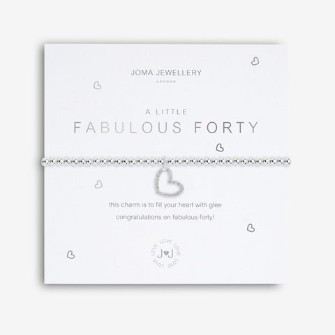 A Little 'Fabulous Forty' Bracelet Joma A Littles Joma Jewellery 