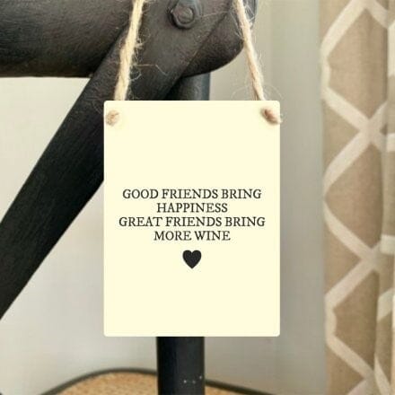 Mini Sign - Good Friends Keepsakes Pretty Little Things 