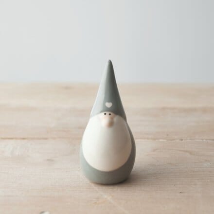 Ceramic Santa Grey Christmas Pretty Little Things 