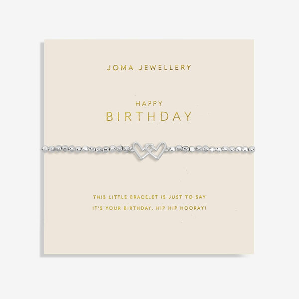 A Little 'Happy Birthday' Bracelet | Forever Yours Range Joma A Littles Joma Jewellery 