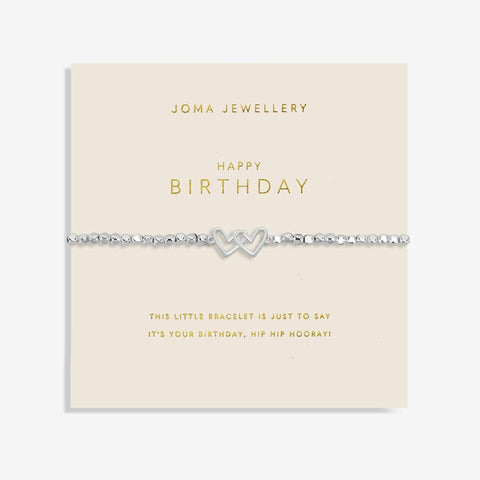 A Little 'Happy Birthday' Bracelet | Forever Yours Range Joma A Littles Joma Jewellery 