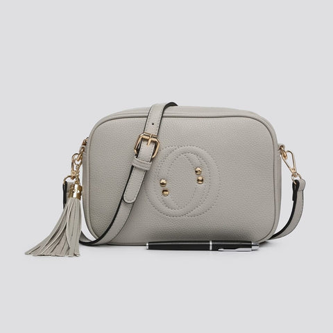Soho Bag - Pale Grey Handbags Pretty Little Things 
