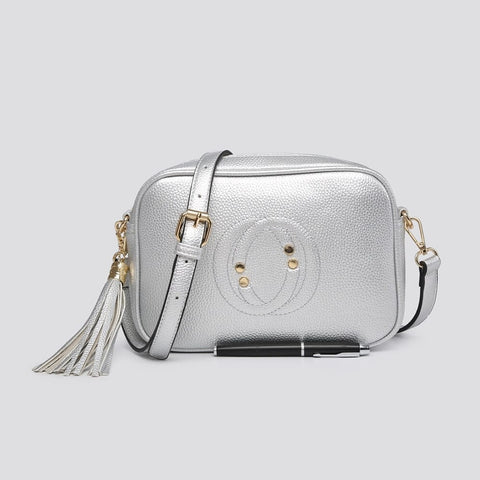 Soho Crossbody Bag - Silver Handbags Pretty Little Things 