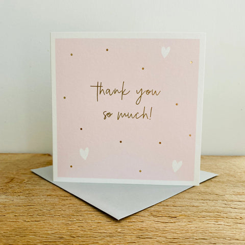Card – Thank You So Much Cards Thank You Megan Claire 