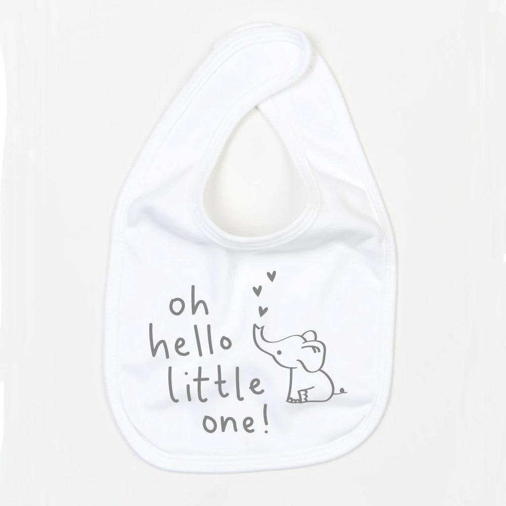 Baby Bib – Little One White Baby Pretty Little Things 