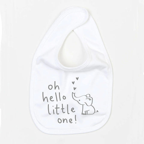 Baby Bib – Little One White Baby Pretty Little Things 