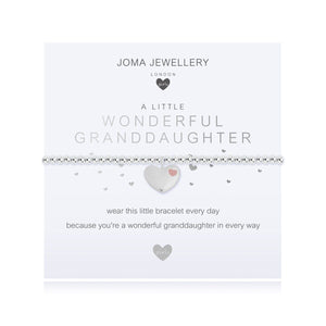 Joma A Little Childrens - Wonderful Granddaughter Joma A Littles Childrens Joma Jewellery 