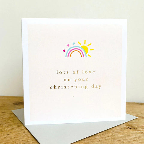 Card – Christening Day Cards Baby Megan Claire 