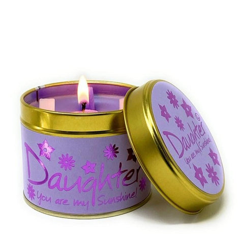 Candle Tin - Daughter Candles Lily Flame 