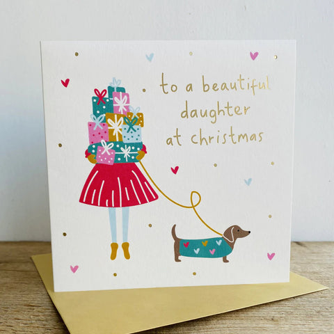 Card – Daughter at Christmas Cards Christmas Megan Claire 